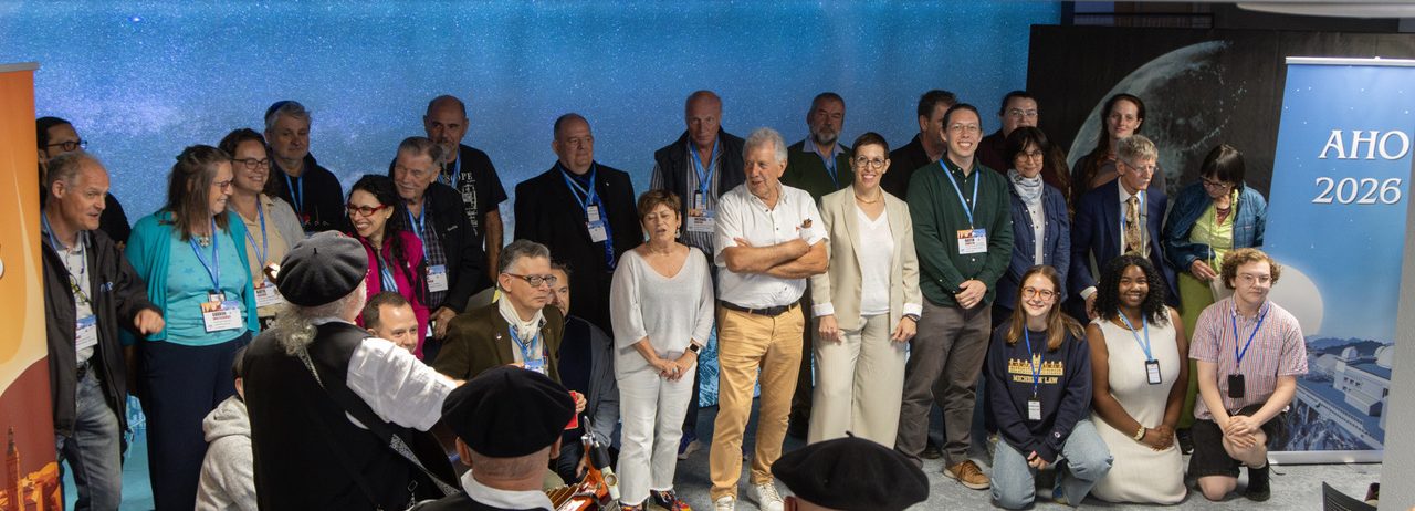 Membres AHO au pic du Midi réunis pour la déclaration sur la science