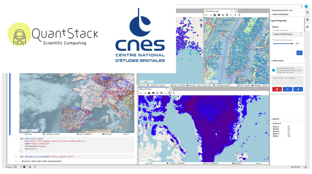 Visualisation et analyse de données géospatiales : le CNES s’appuie sur ...